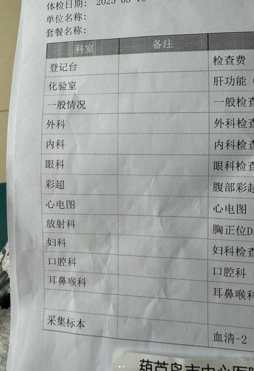 毕节找人代替抽血葫芦岛入职体检报告-第1张图片-代解忧